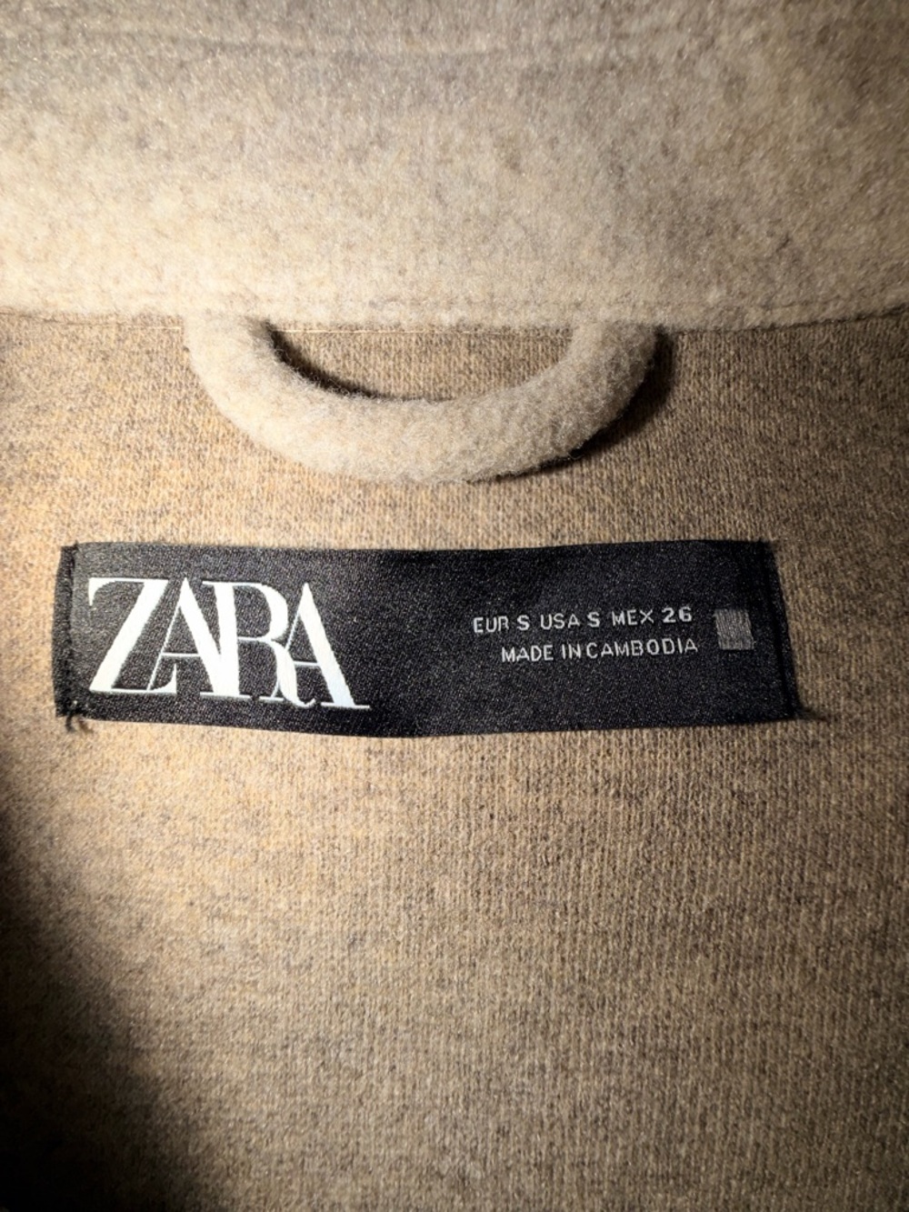 ZARA Cropped Utility Jacket – Soft Beige - Picture 3 of 13
